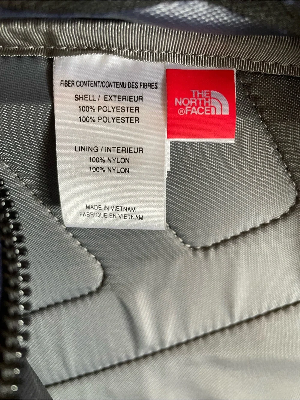 The North Face Jester Backpack Blue Grey Hiking Day Pack Laptop School Bag